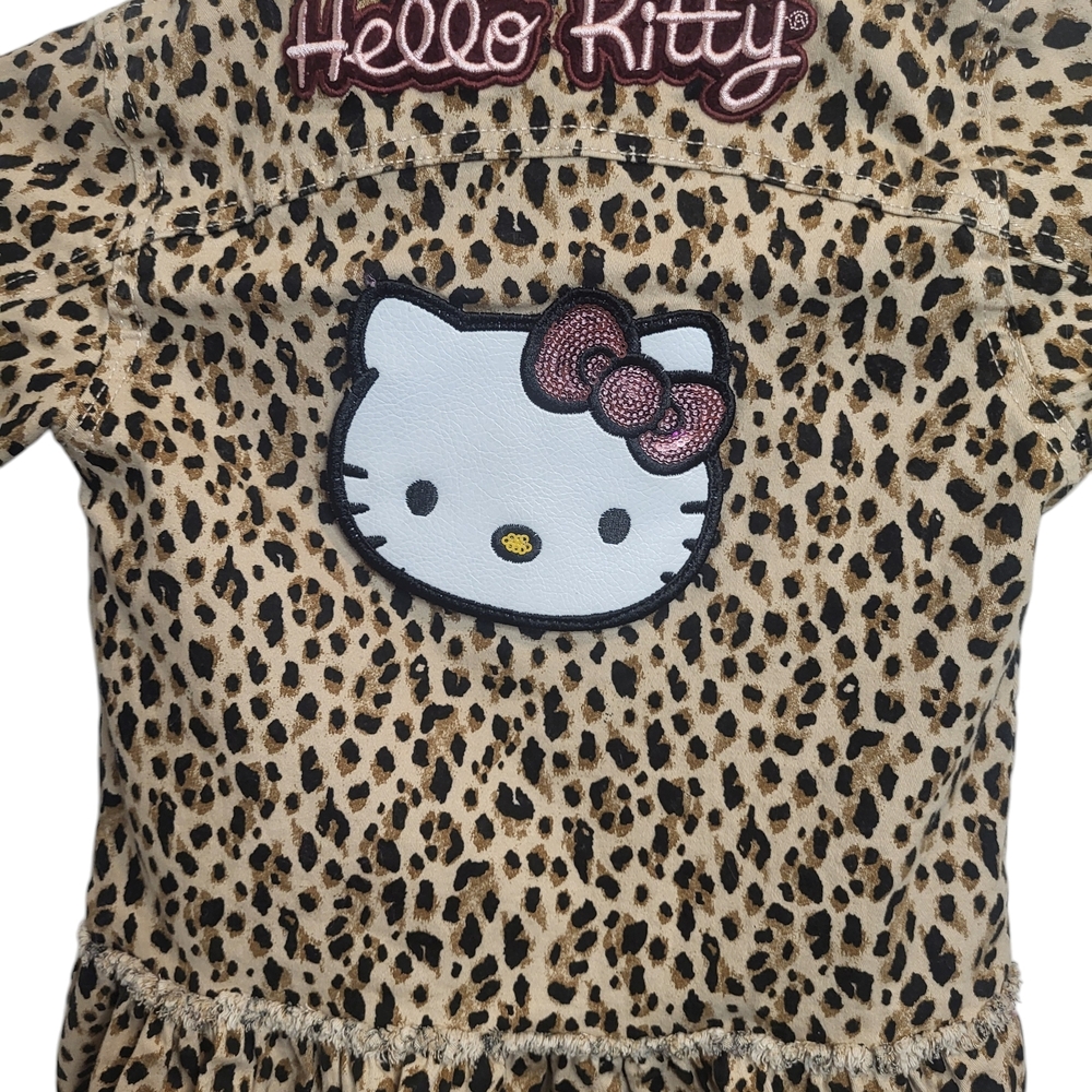 Hello Kitty Leopard Print Jacket - Picture 2 of 9